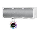 Охладител за процесор Lian Li HydroShift II LCD-C 360 Fanless ARGB - Бял
