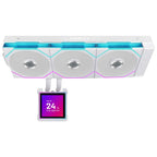 CPU Cooler Lian Li HydroShift II LCD-S 360TL RGB - White