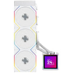 CPU Cooler Lian Li HydroShift II LCD-S 360TL RGB - White