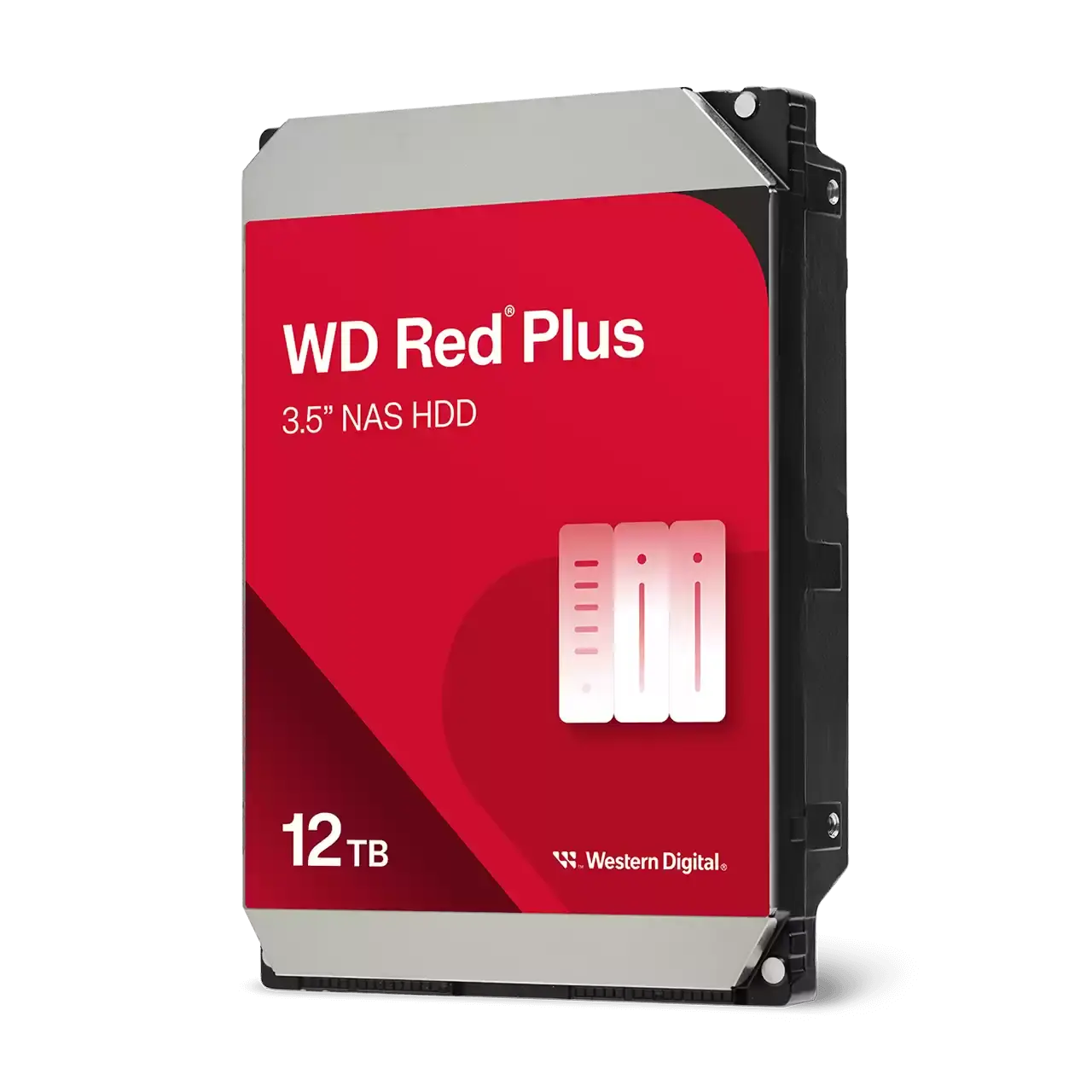 Хард диск WD Red Plus, 12TB NAS, 3.5", 512MB, 7200RPM