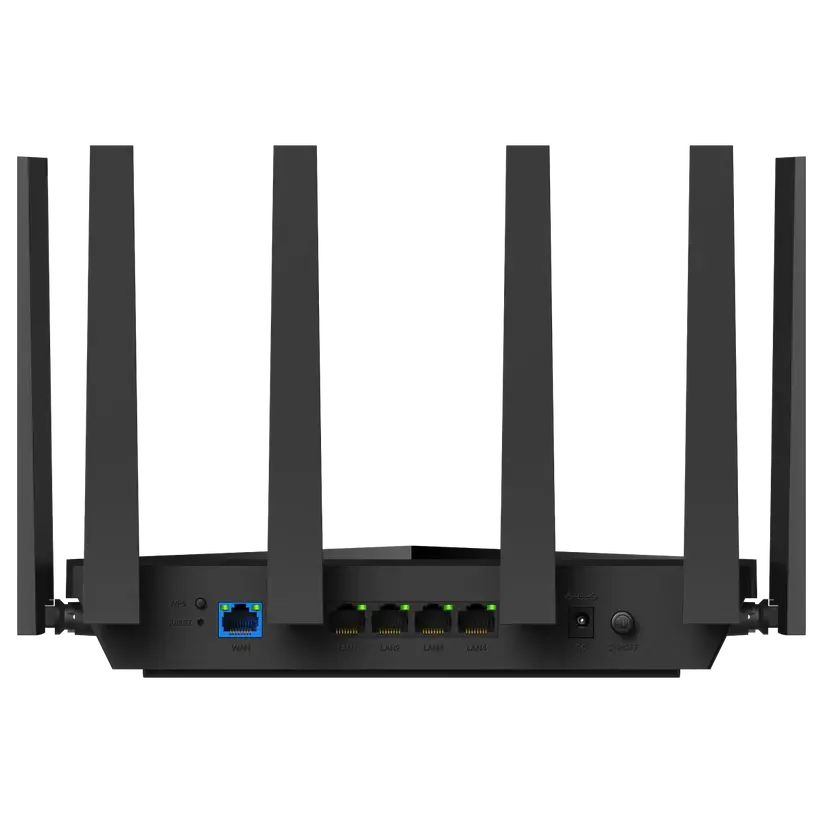 Безжичен рутер Cudy WR6500H, BE6500 двубандов Wi-Fi 7, 1x2.5Gbps WAN порт,4x10/100/1000, 6x5dBi антени