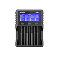 Зарядно устройство за NIMH/LiIon батерии 4 гнезда LCD дисплей USB VX4 SET  XTAR