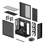 Arctic Xtender Computer Case - Black Mid-Tower