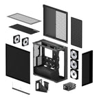 PC Case Arctic Xtender VG Mirror - Black Mid-Tower