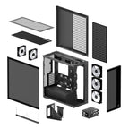 Computer Case Arctic Xtender VG - Black Mid-Tower