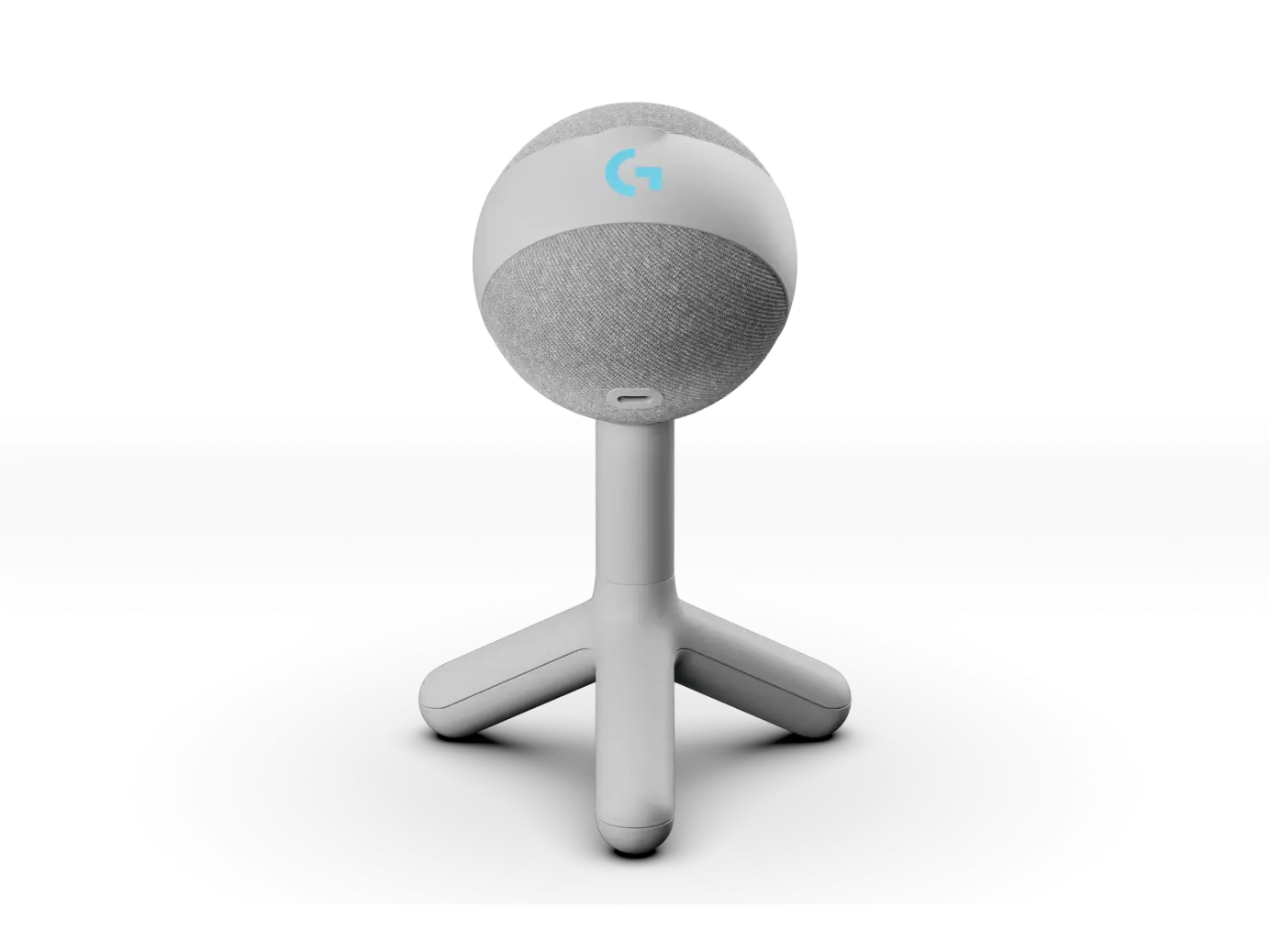 Динамичен микрофон Logitech YETI ORB White