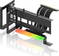 EZDIY-FAB ARGB PCIe 4.0 Riser Cable 90° Vertical GPU Mount Bracket