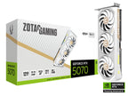 ZOTAC GAMING RTX 5070 AMP White Edition 12GB GDDR7 Graphics Card