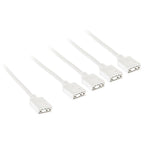 Kolink ARGB 1-4 Splitter Cable - 30 cm White