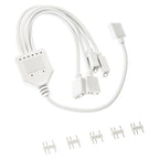 Kolink ARGB 1-4 Splitter Cable - 30 cm White