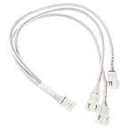 Kolink PWM 1-3 Splitter Cable - 35 cm, braided, White