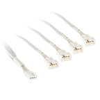Kolink PWM 1-4 Splitter Cable - 35cm, Braided, White